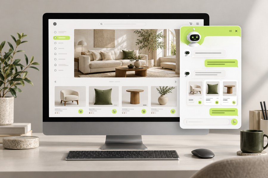 Tienda en línea con asistente virtual para consultar productos